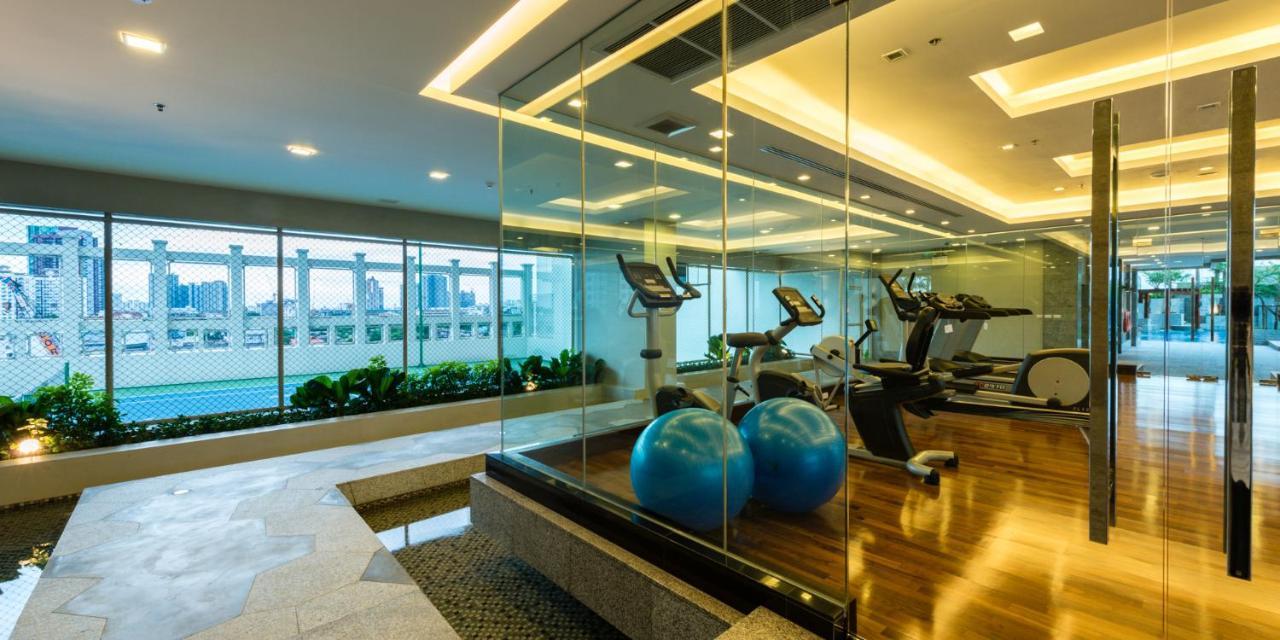 Jasmine Grande Residence Bangkok Exterior photo The gym at the 10th floor
